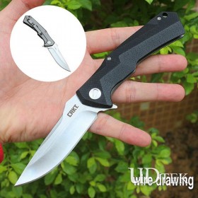 Columbia CRKT soprano drewbench folding pocket knife UD21MA06588